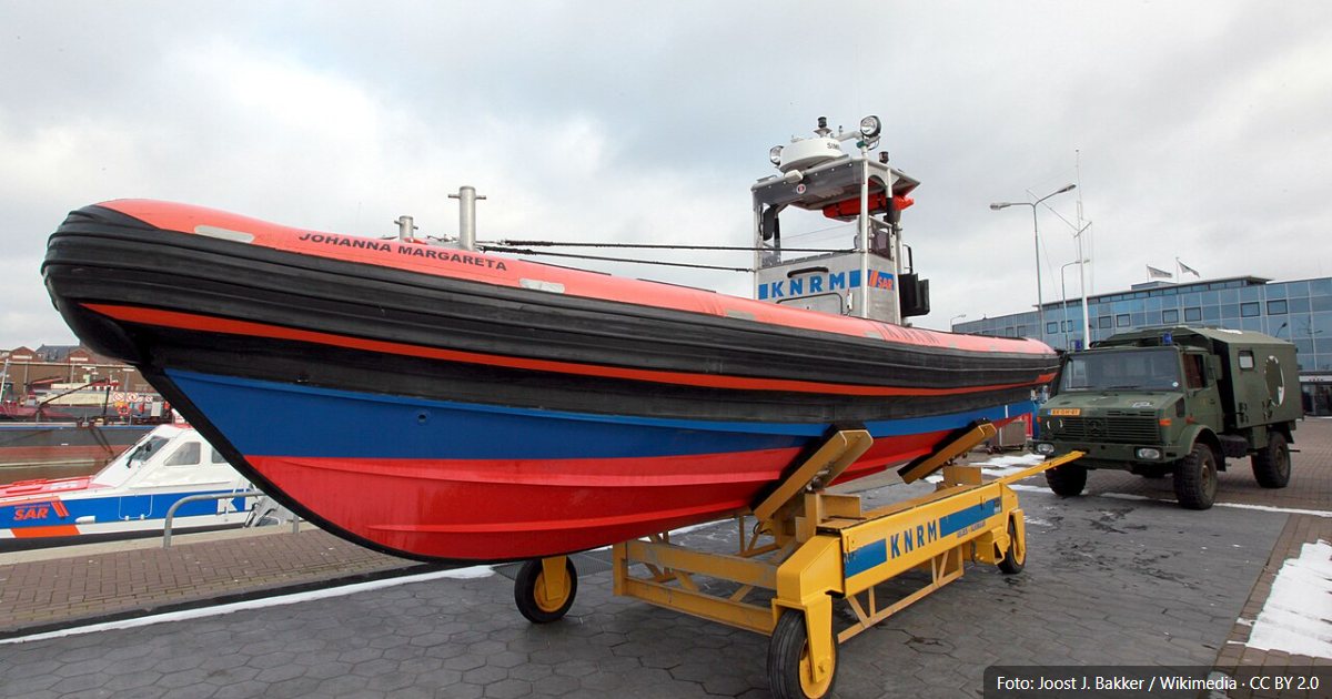 Reddingboot van de KNRM