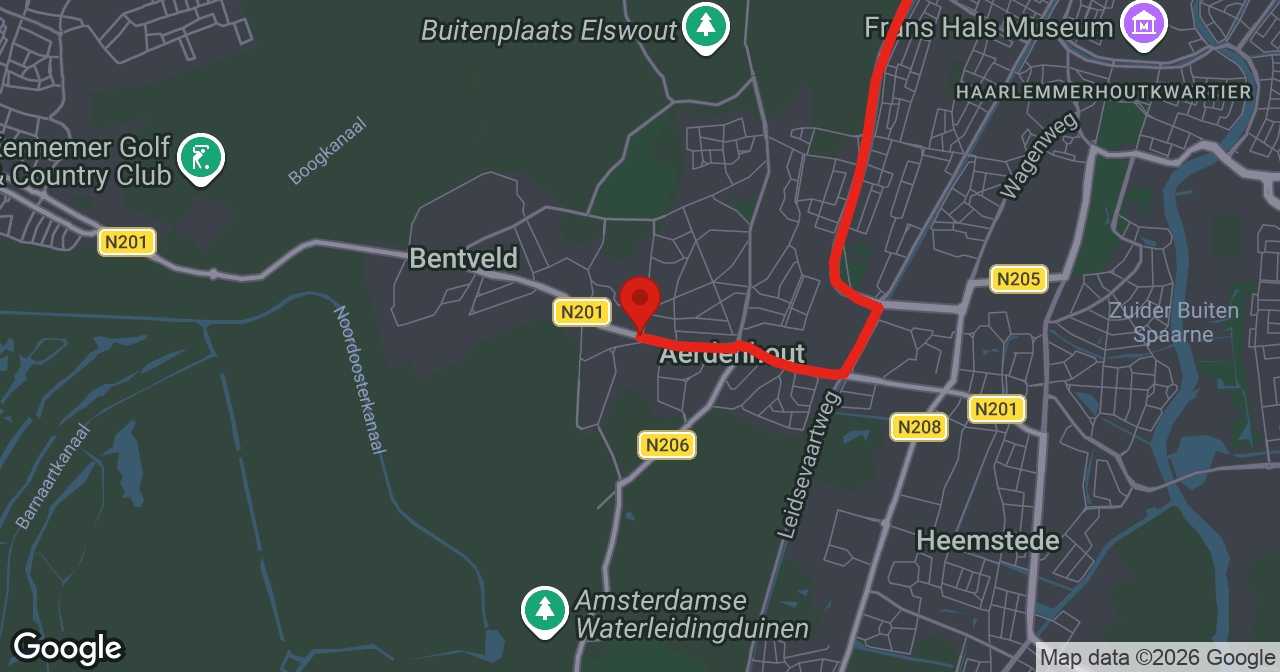Kaart van de meldlocatie