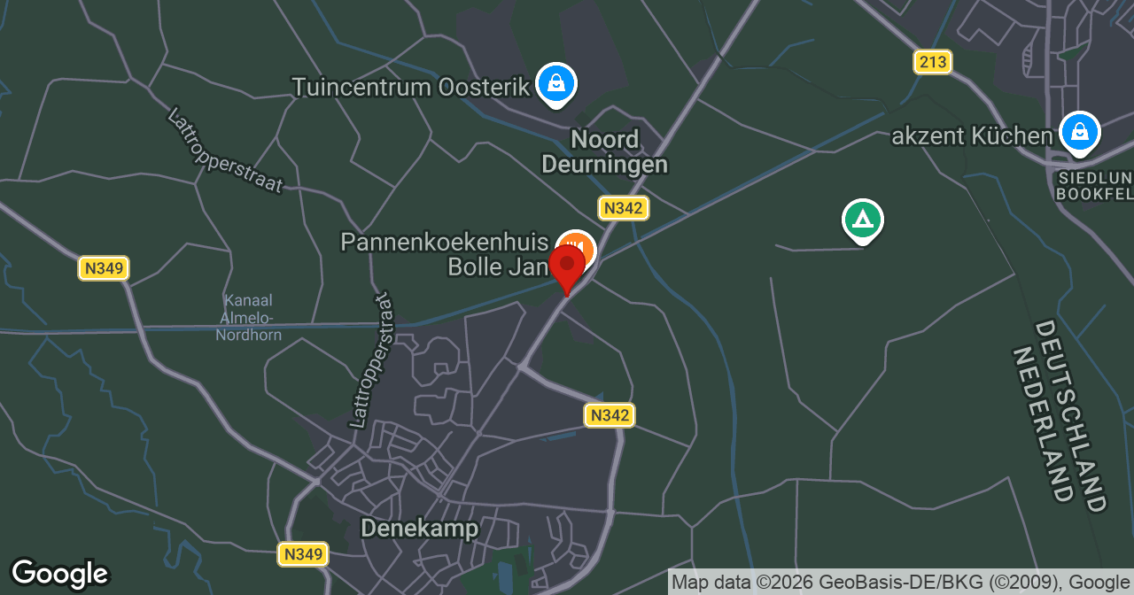 Kaart van de meldlocatie