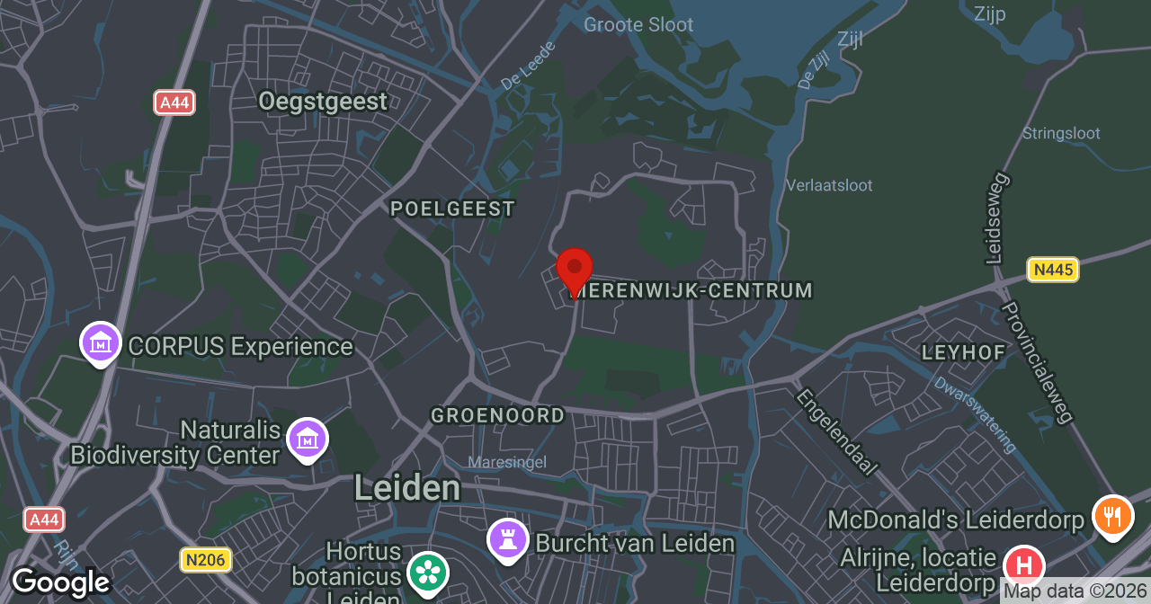 Kaart van de meldlocatie
