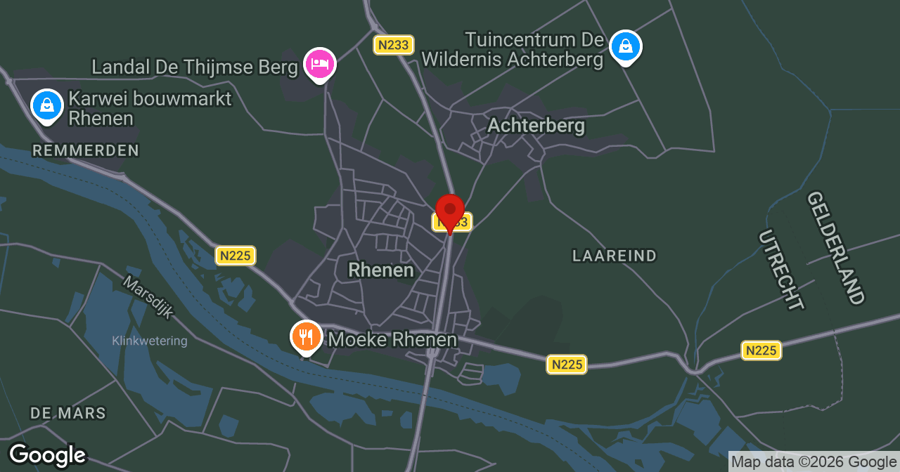 Kaart van de meldlocatie