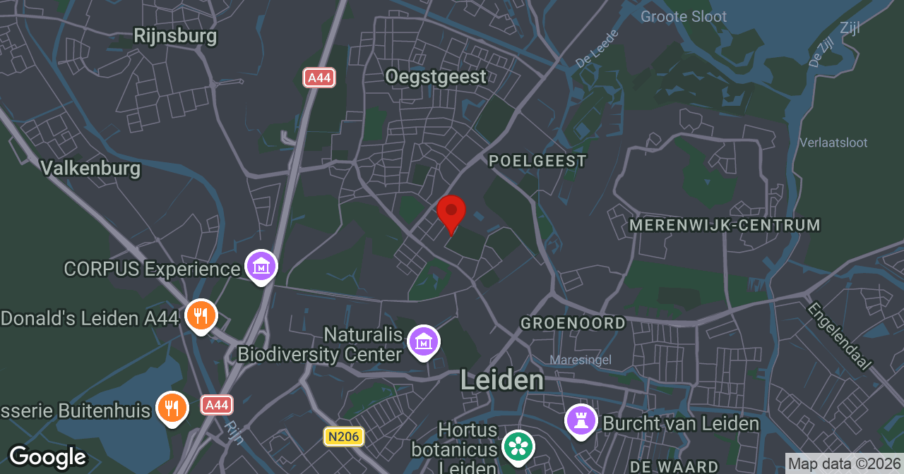 Kaart van de meldlocatie
