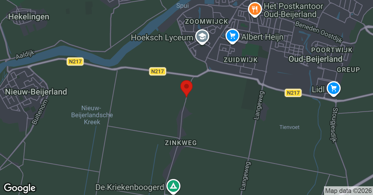 Kaart van de meldlocatie