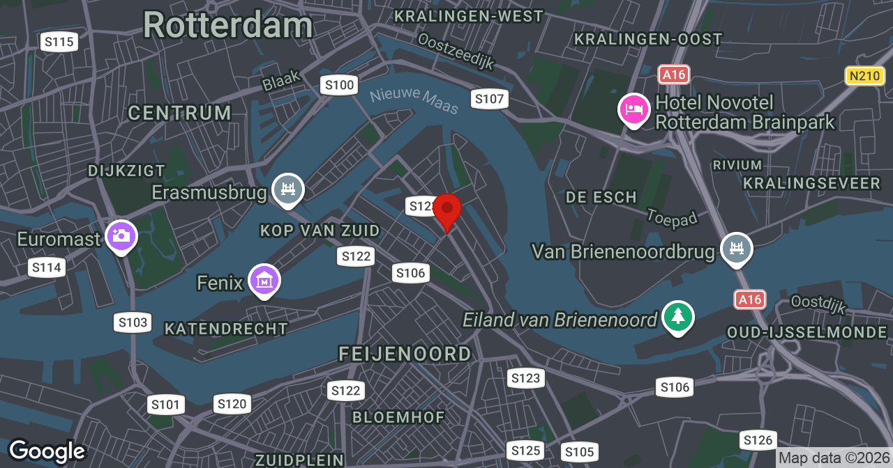 Kaart van de meldlocatie