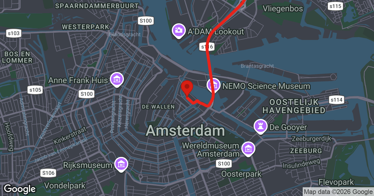 Kaart van de meldlocatie