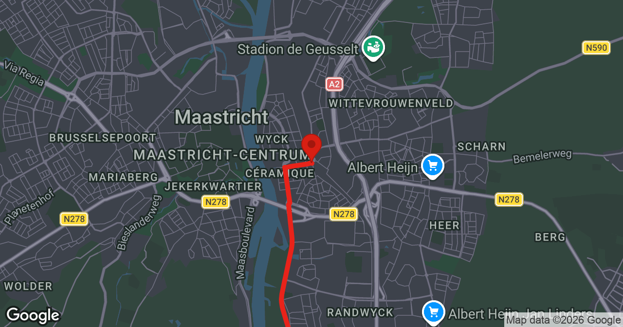 Kaart van de meldlocatie