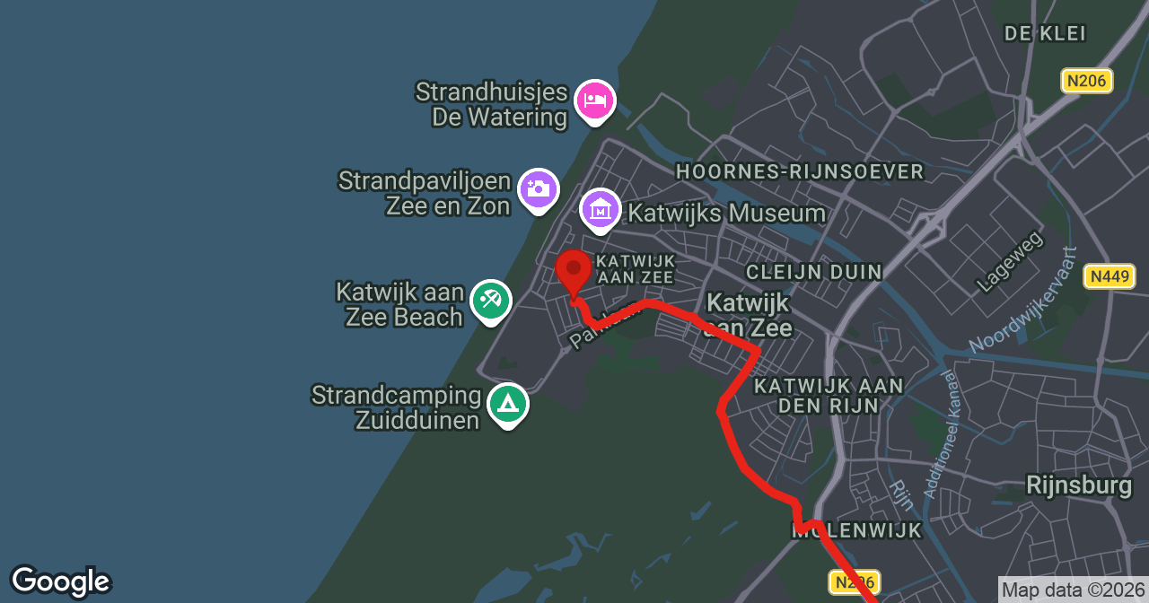 Kaart van de meldlocatie