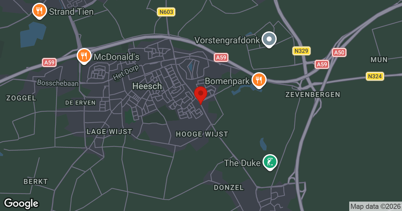 Kaart van de meldlocatie
