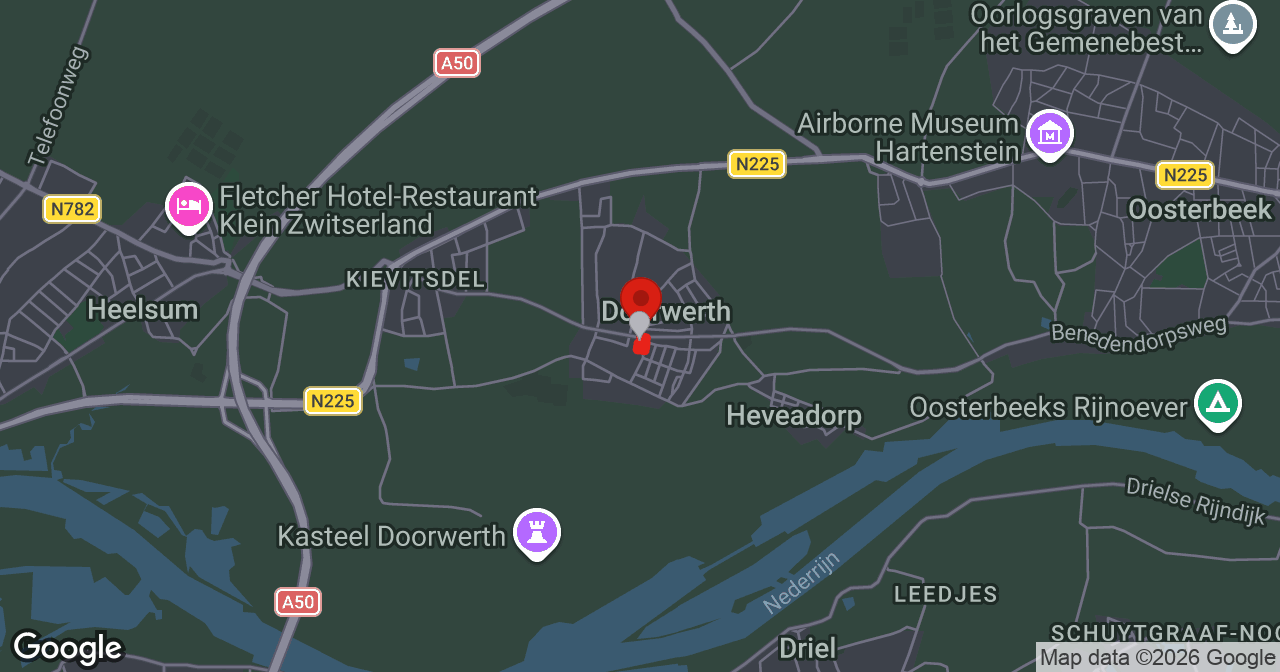 Kaart van de meldlocatie