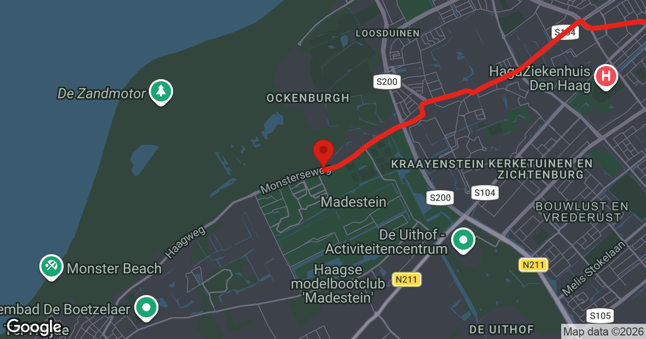 Kaart van de meldlocatie