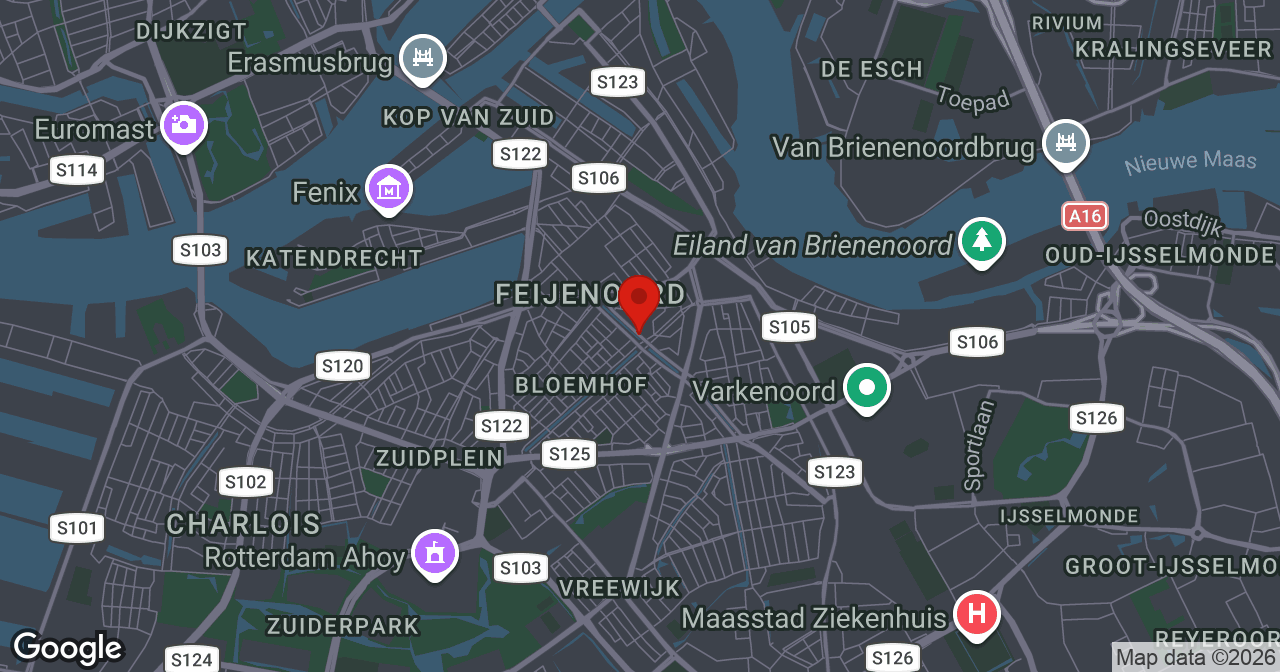 Kaart van de meldlocatie