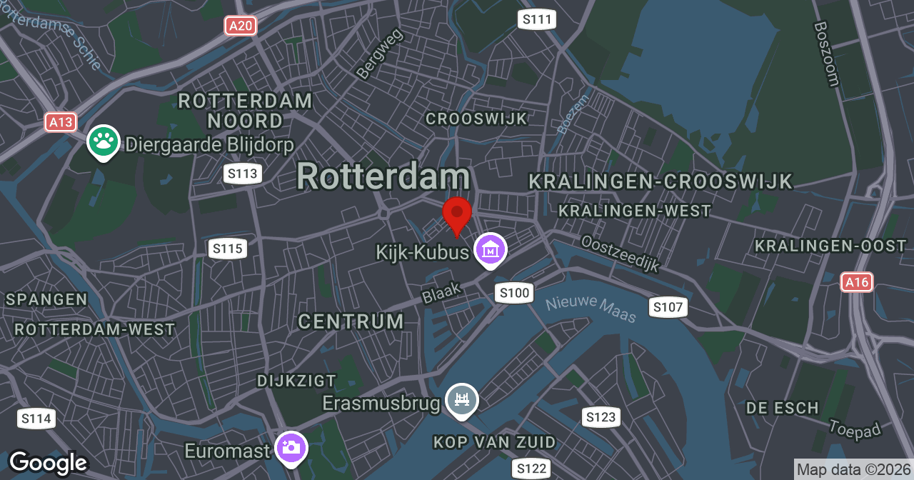 Kaart van de meldlocatie