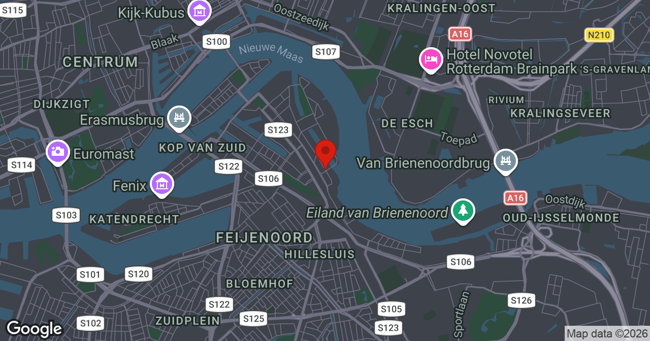 Kaart van de meldlocatie