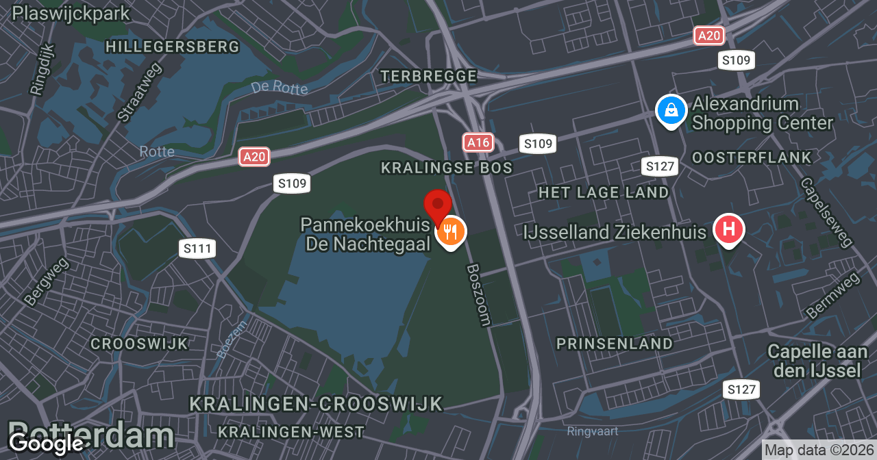 Kaart van de meldlocatie