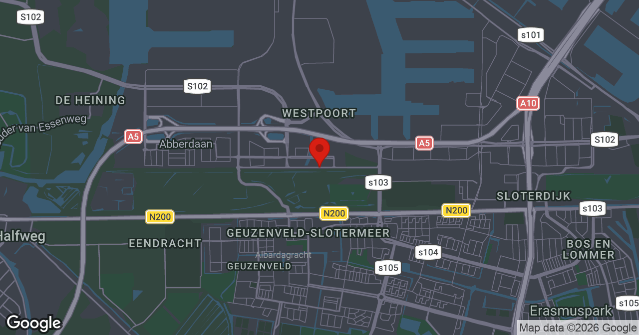 Kaart van de meldlocatie