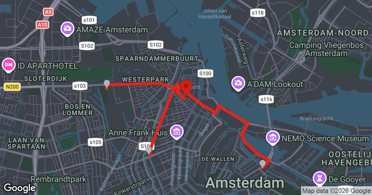 Kaart van de meldlocatie