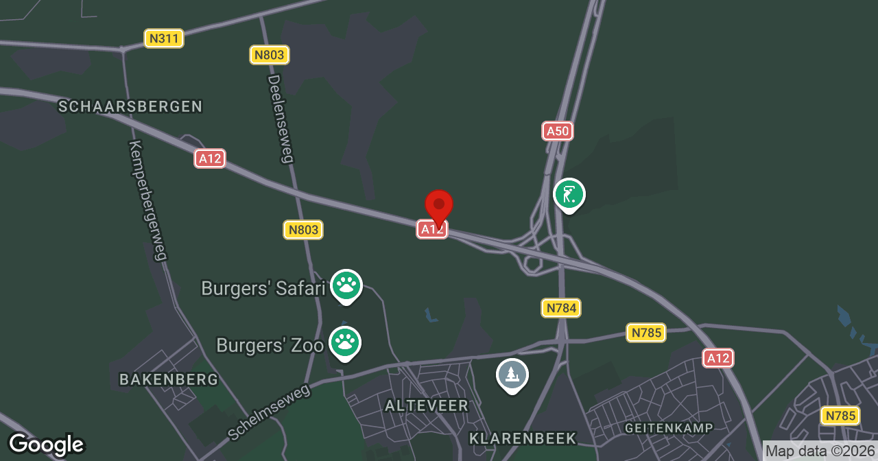 Kaart van de meldlocatie