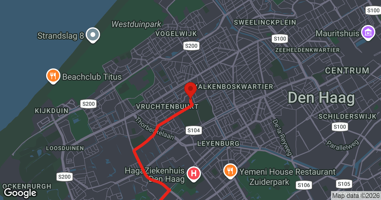 Kaart van de meldlocatie