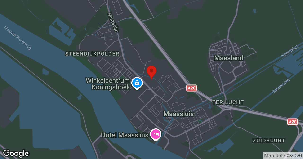 Kaart van de meldlocatie