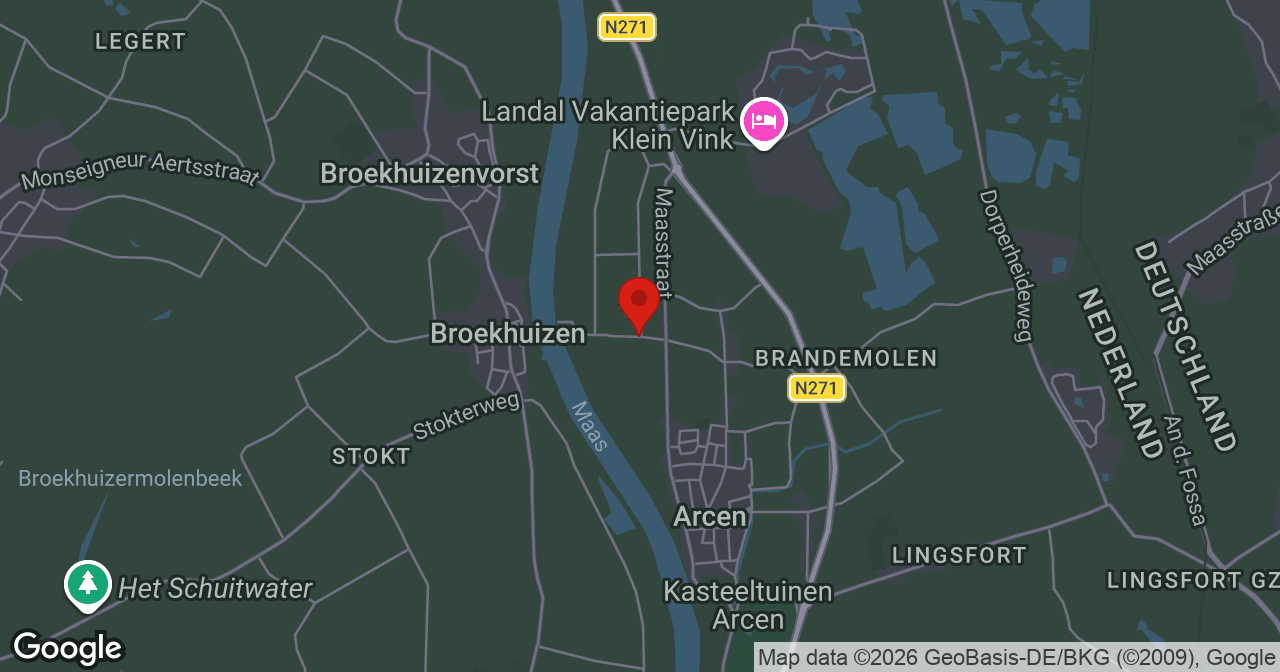 Kaart van de meldlocatie