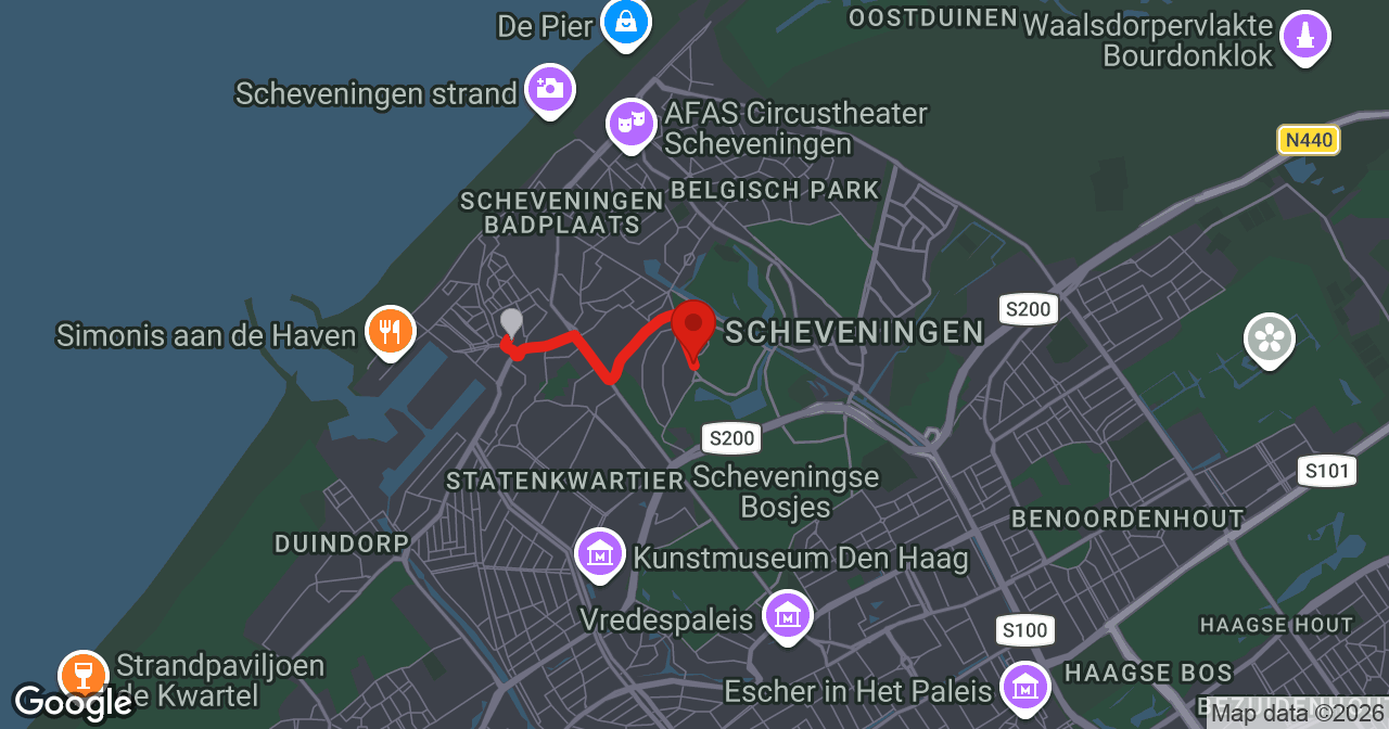 Kaart van de meldlocatie
