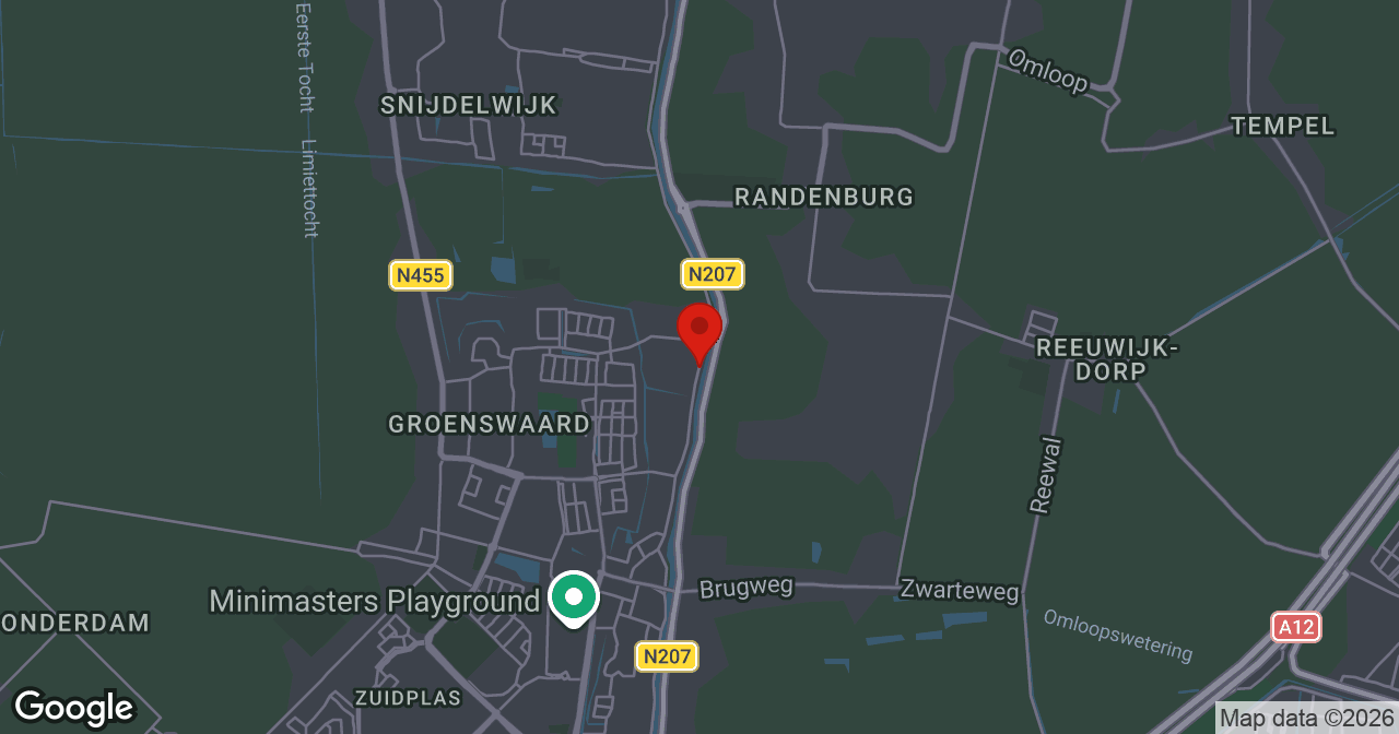 Kaart van de meldlocatie
