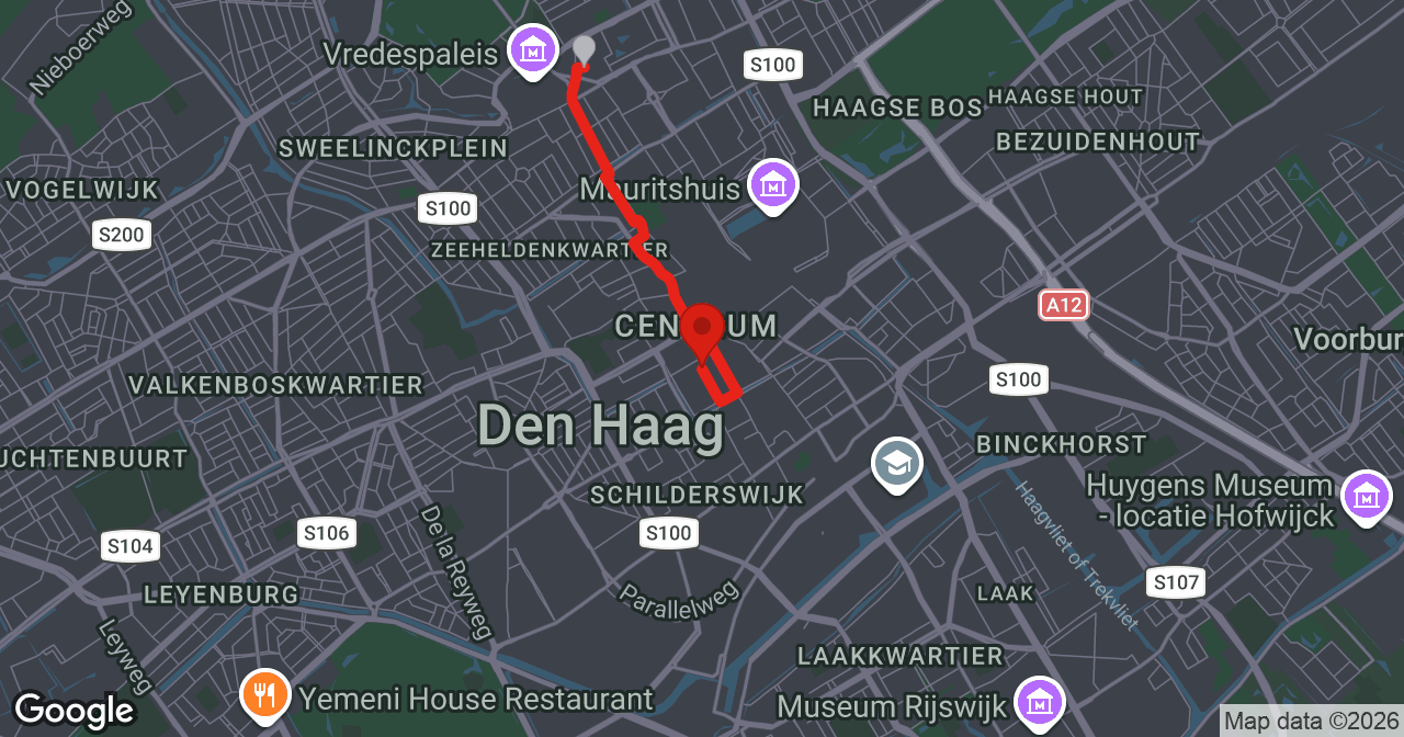 Kaart van de meldlocatie