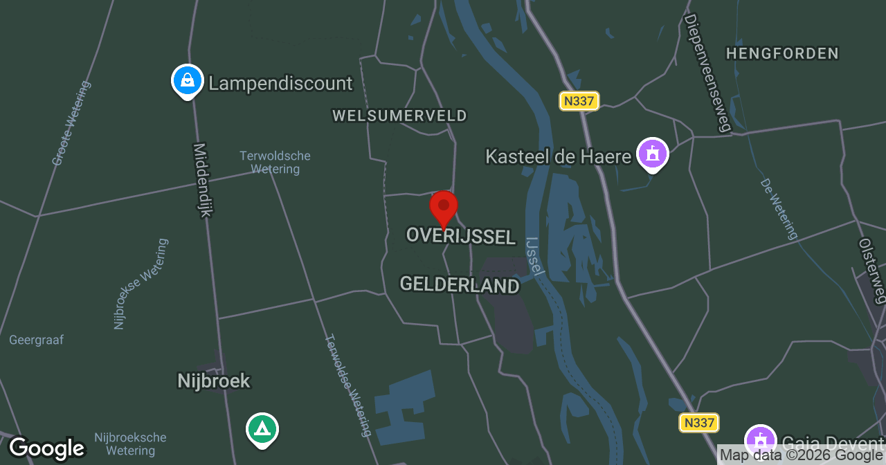 Kaart van de meldlocatie
