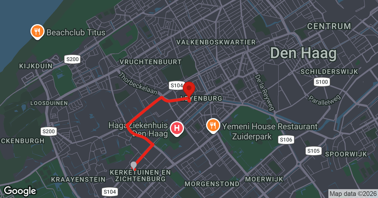Kaart van de meldlocatie