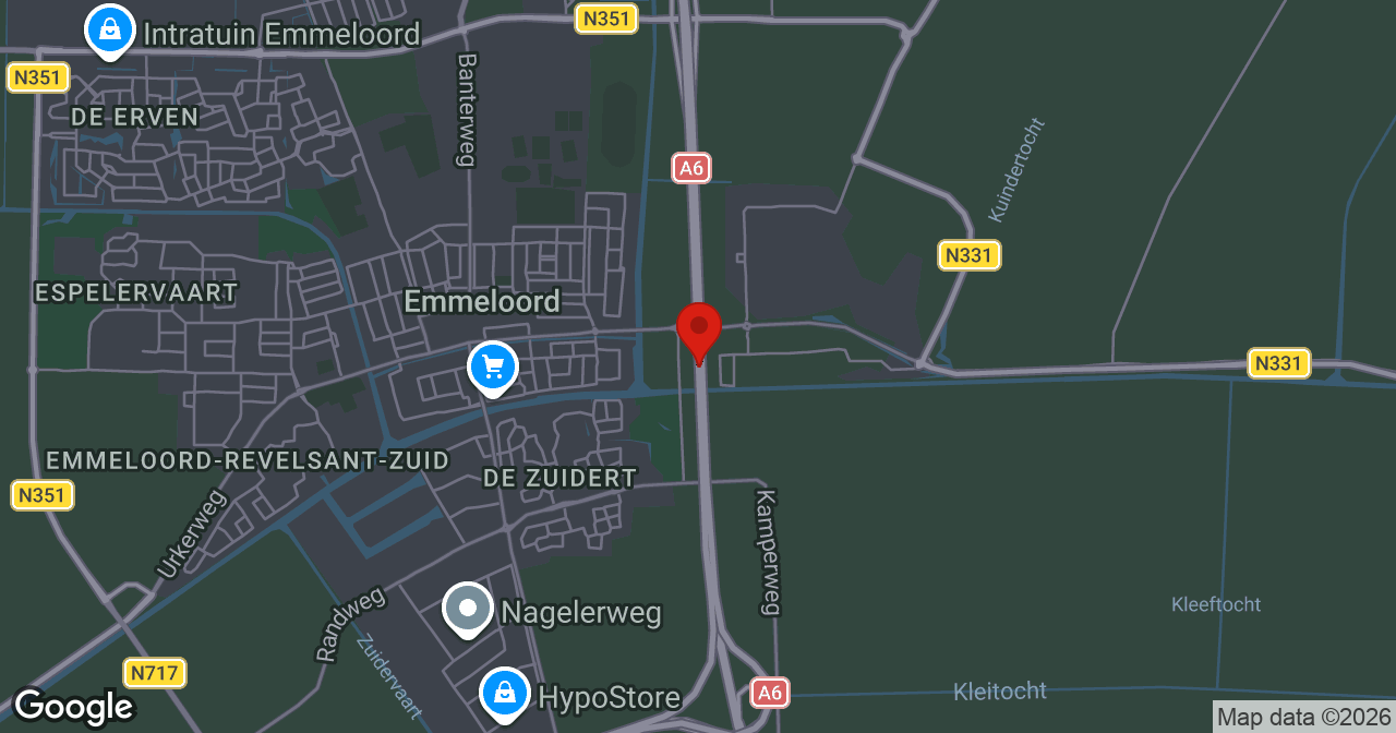 Kaart van de meldlocatie