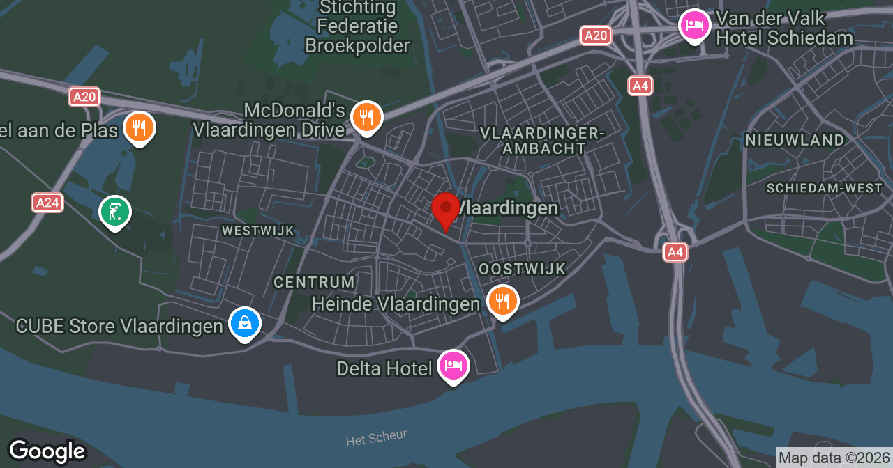 Kaart van de meldlocatie