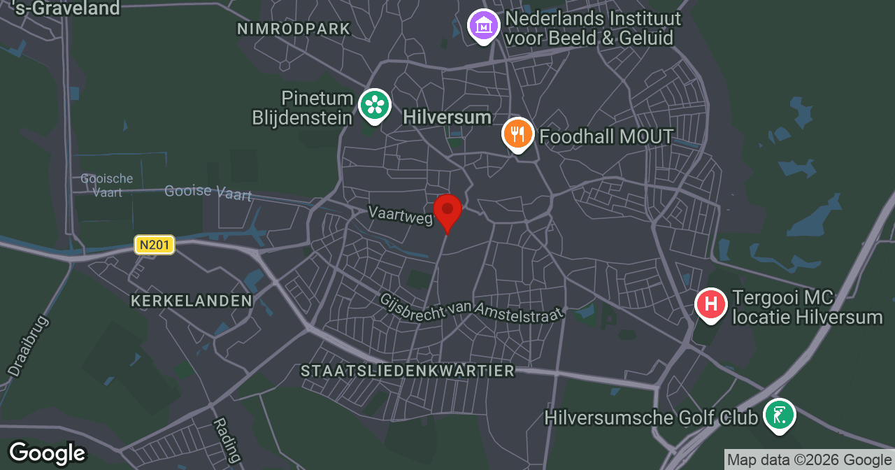 Kaart van de meldlocatie