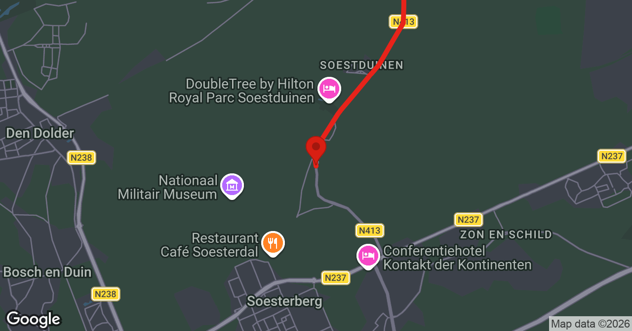 Kaart van de meldlocatie