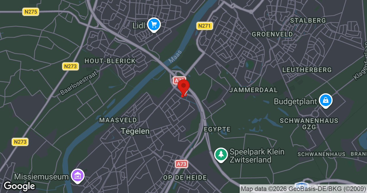 Kaart van de meldlocatie