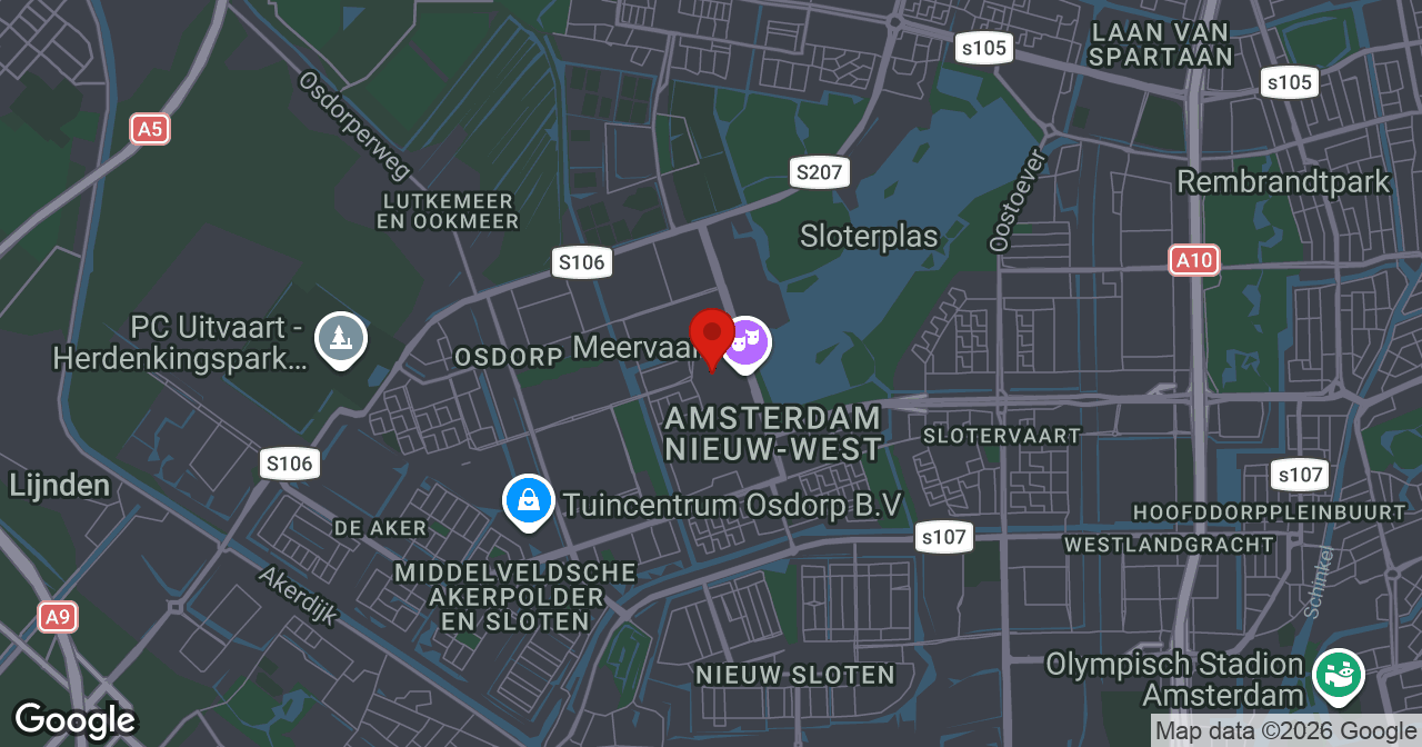 Kaart van de meldlocatie