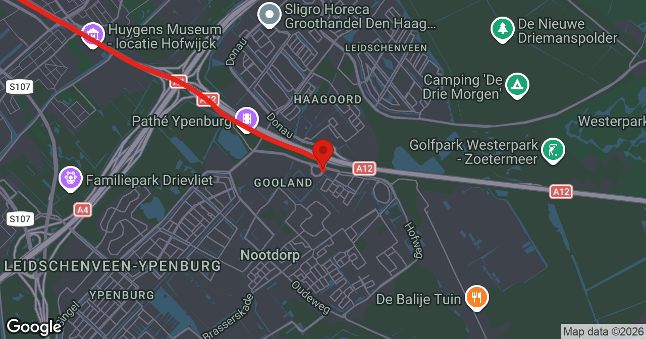 Kaart van de meldlocatie