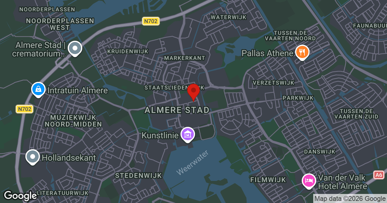 Kaart van de meldlocatie