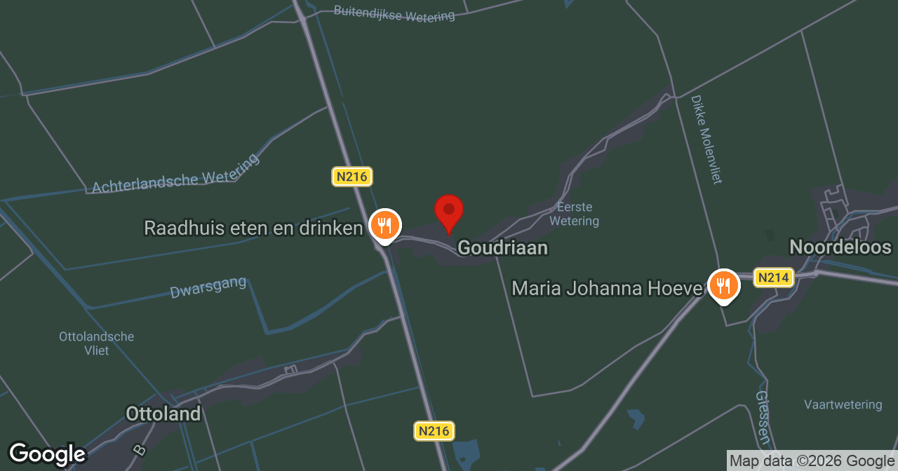 Kaart van de meldlocatie