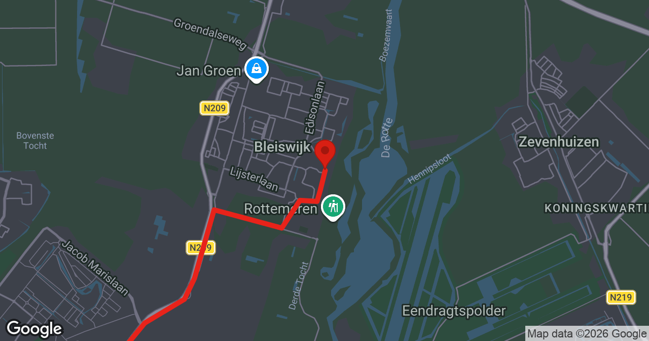 Kaart van de meldlocatie