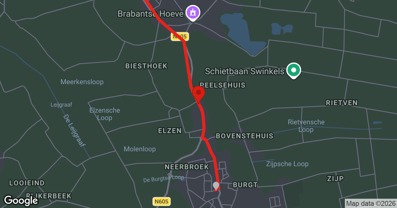 Kaart van de meldlocatie