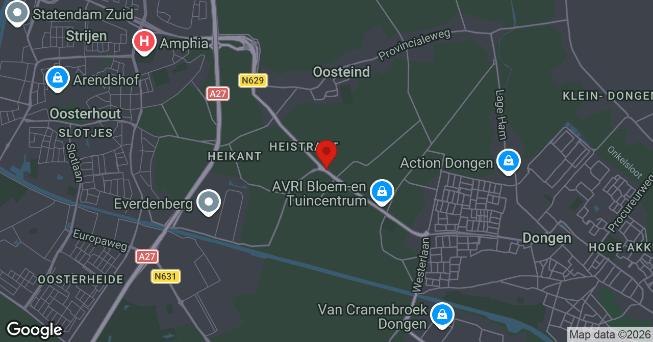 Kaart van de meldlocatie