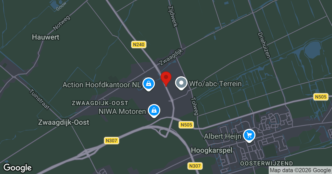 Kaart van de meldlocatie