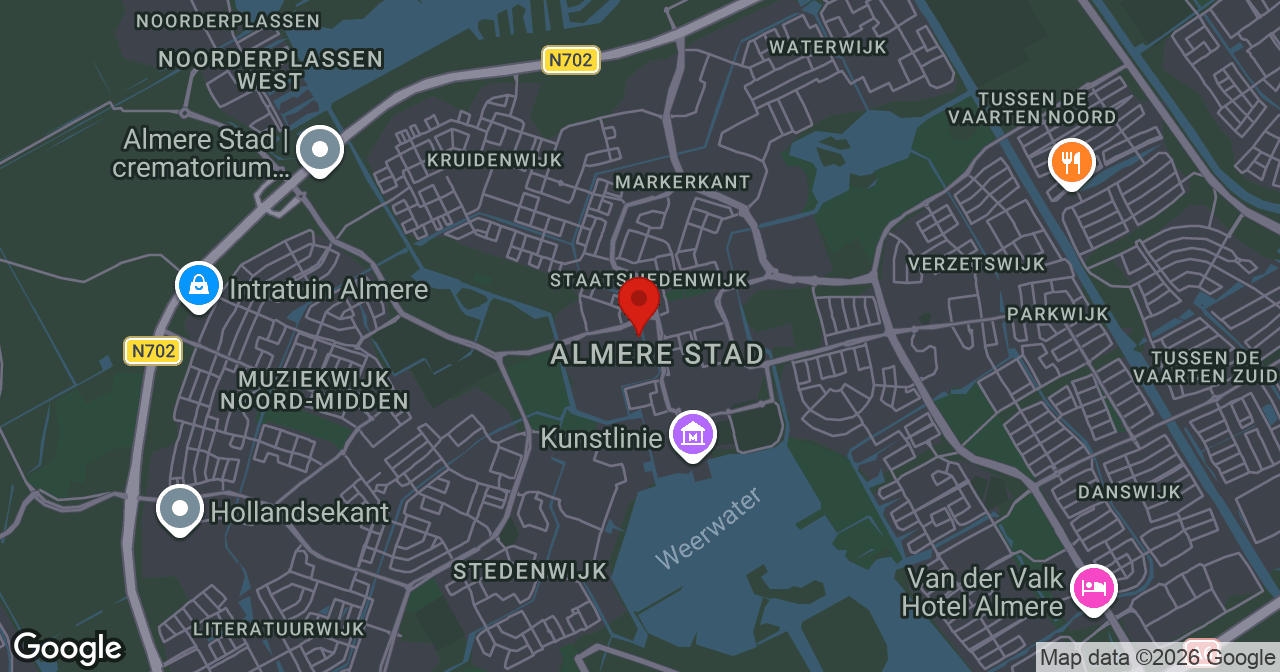 Kaart van de meldlocatie