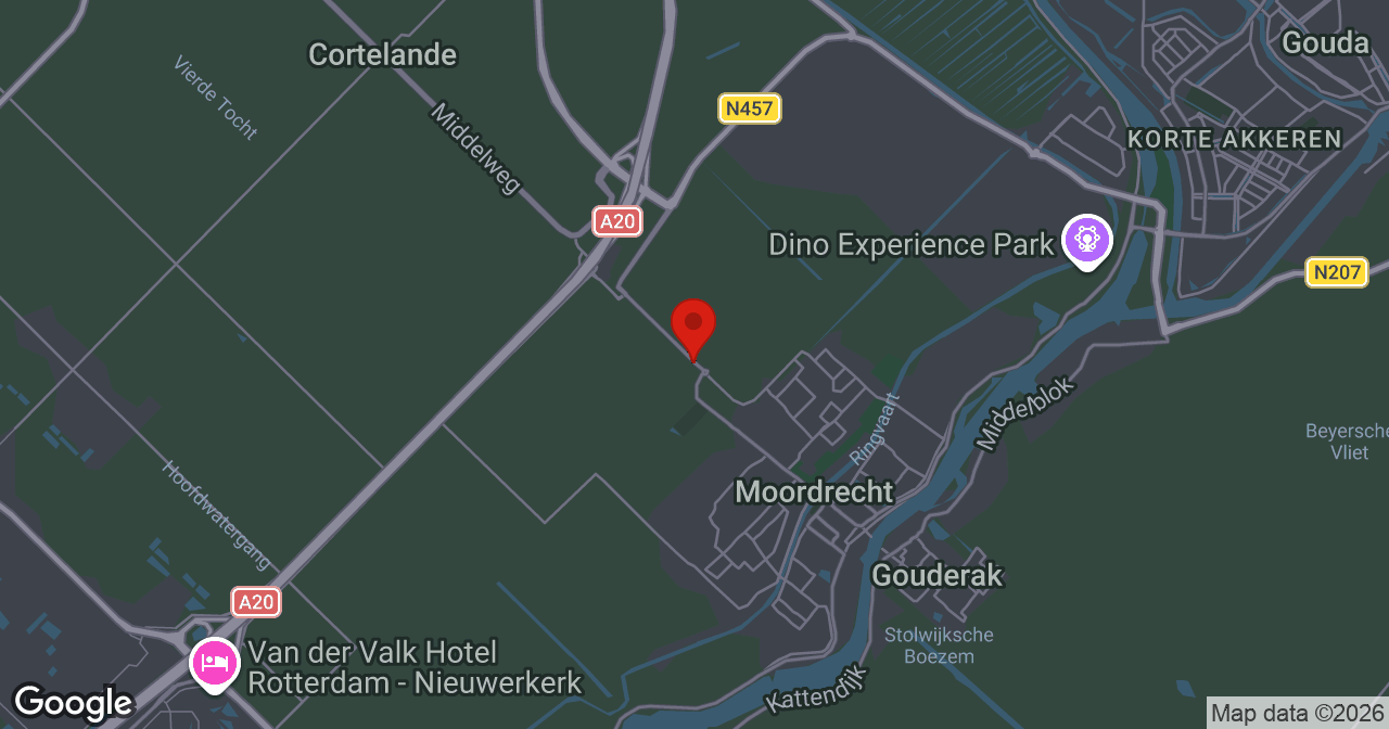 Kaart van de meldlocatie