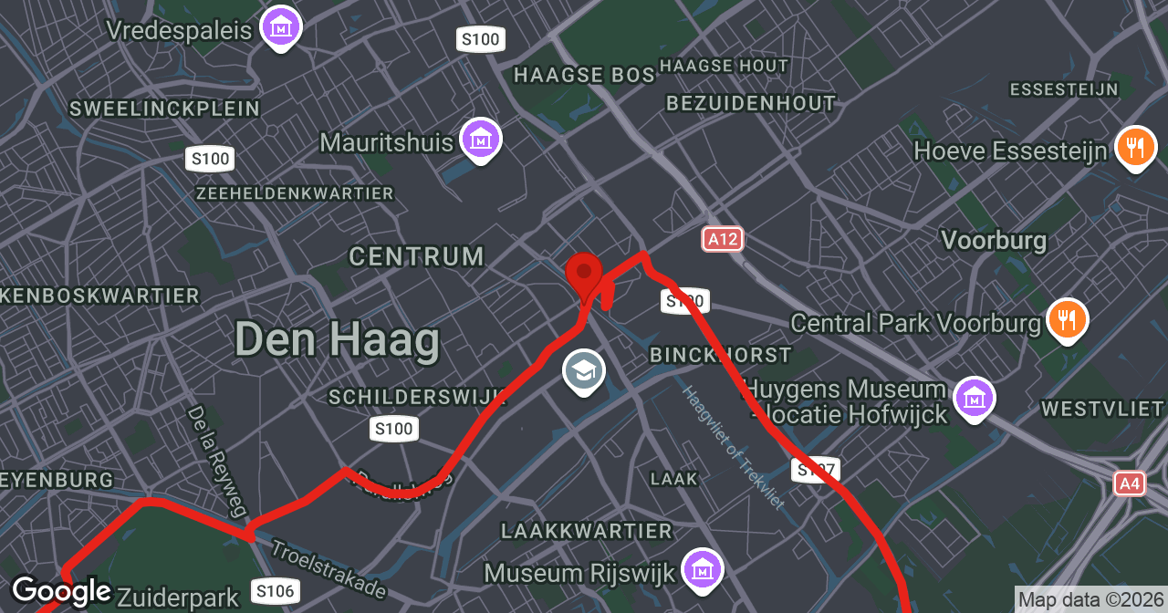 Kaart van de meldlocatie