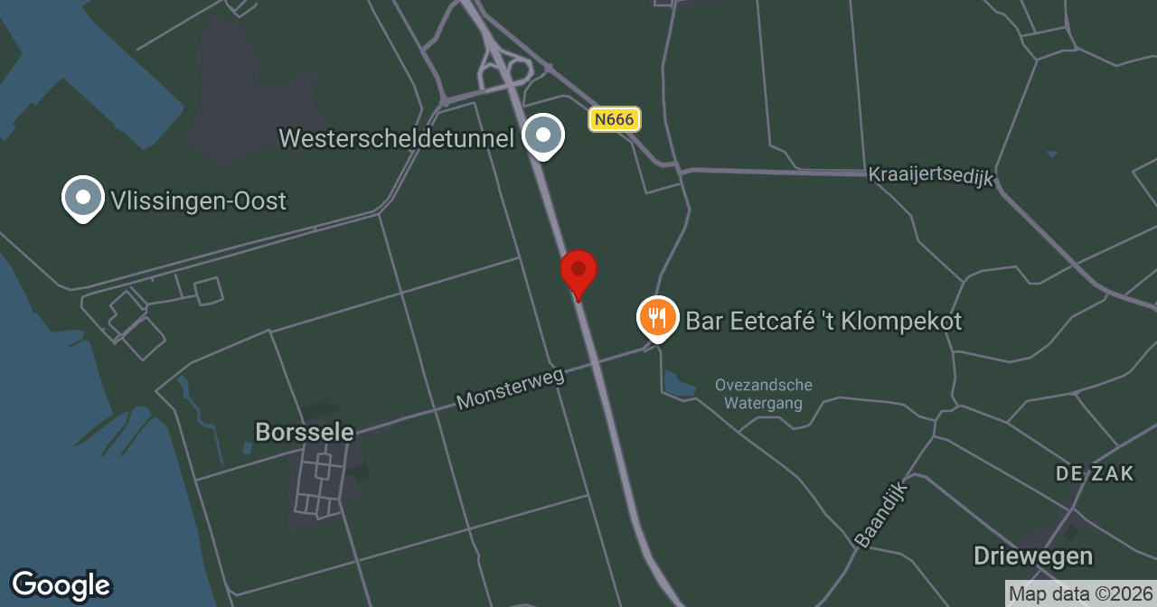 Kaart van de meldlocatie