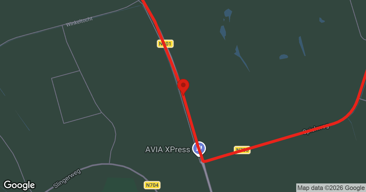Kaart van de meldlocatie