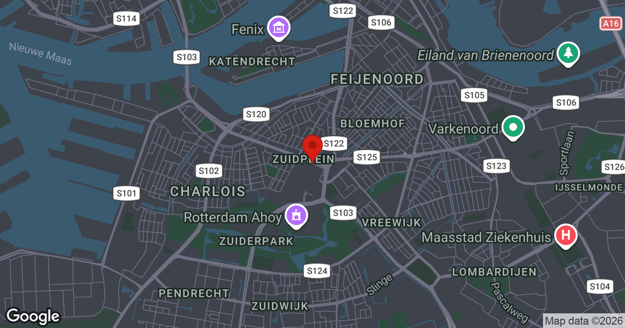 Kaart van de meldlocatie