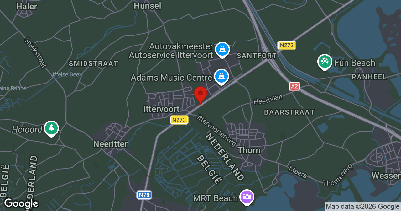 Kaart van de meldlocatie