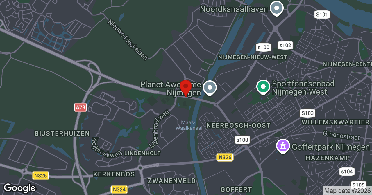 Kaart van de meldlocatie